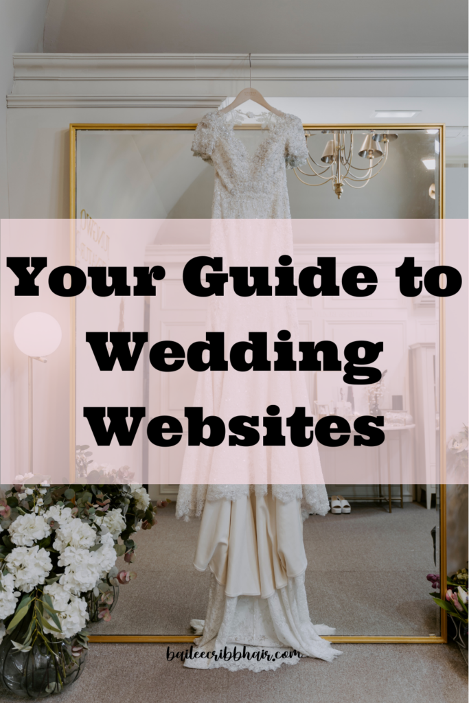 your guide to wedding websites