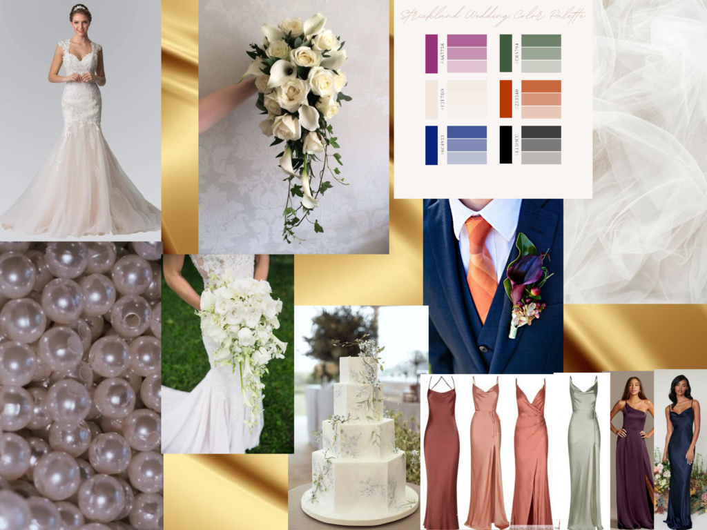 wedding mood board inspiration