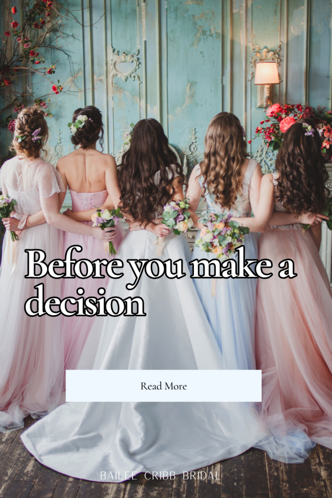 Before you make a decision
